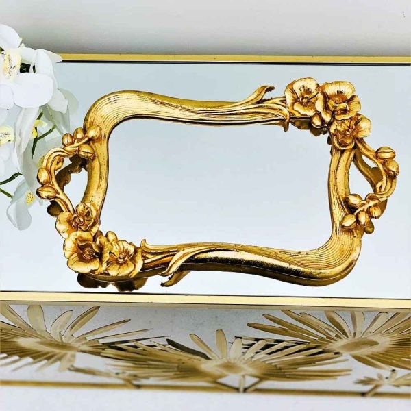 Resin and Mirror Tray