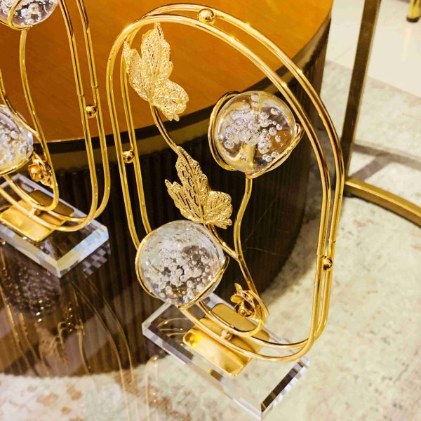 Metal & Crystal Decor (Pair) - Image 4